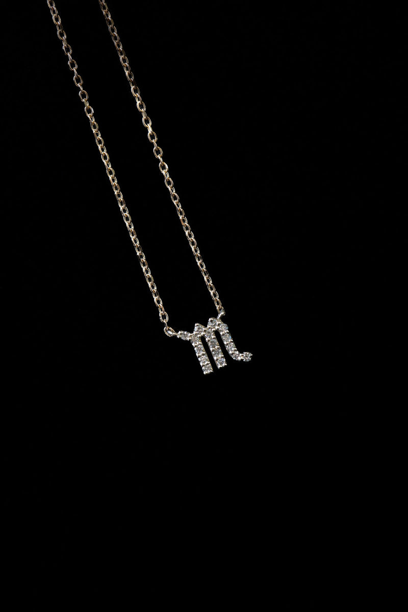 Star Sign Diamond Necklace