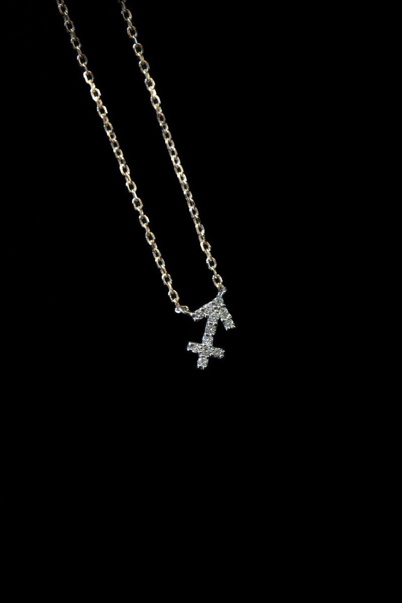 Star Sign Diamond Necklace